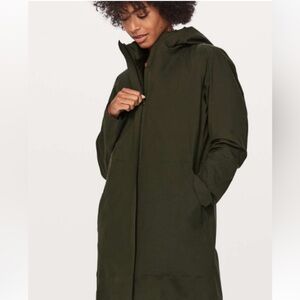 Lululemon Olive Green Insulated Jacket